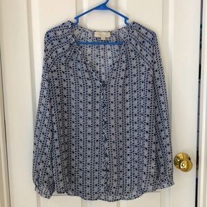 Oak and Olive sheer blouse